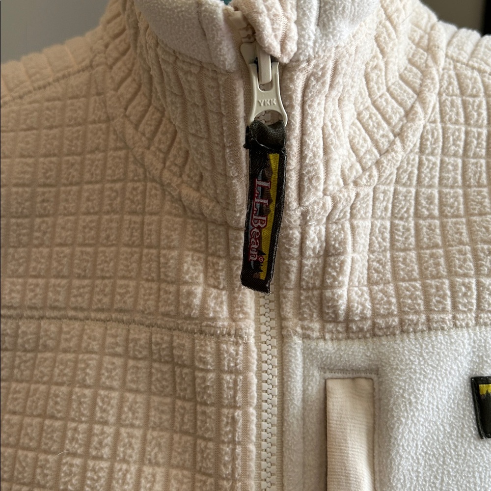 L.L. Bean Full-Zip Windproof Fleece Jacket - Picture 3 of 8